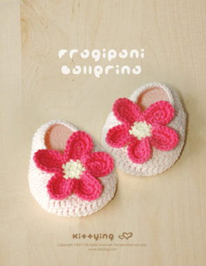 Frangipani Ballerina Crochet PATTERN by Kittying Crochet Pattern