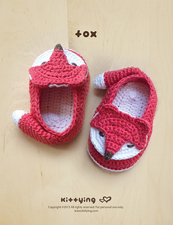 fox baby shoes