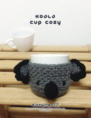 Koala Fruit Cup Cozy Pattern by by kittying.com from mulu.us