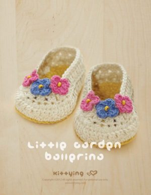 Little Garden Ballerina Crochet Pattern by Kittying Crochet Pattern