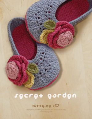 Secret Garden Women's House Ballerina Crochet PATTERN by Crochet Pattern Kittying from Kittying.com