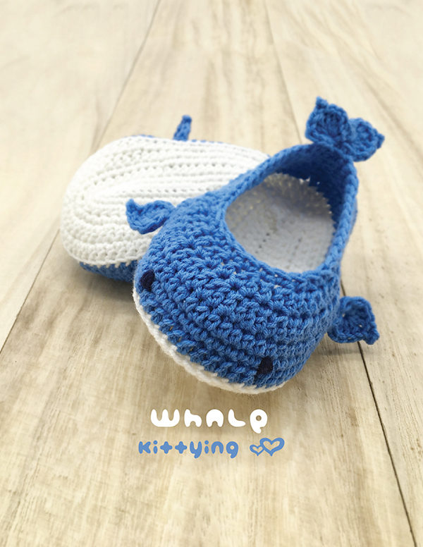 Whale Baby Booties Crochet Pattern Kittying Crochet Pattern